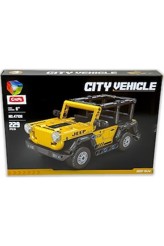 Ctoys City Vehicle Jeep Suv 229 Parça 47106