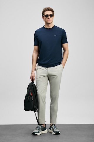 Lufian Bran Modern Grafik T- Shirt Lacivert Lacivert 111020321100200