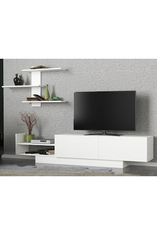 Dekorister Egemen Tv Ünitesi Beyaz