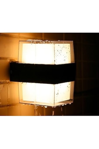Prizma Led Aplik 12 Watt Gün Işığı 3200k Iç Mekan Ve Dış Mekan Cata Bora Led Aplik Ip54