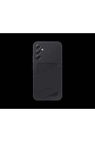 Samsung A34Kart Yuvalı Kılıf - Siyah