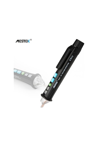 Honmex Mestek Ac10 Akıllı Dokunmadan Voltaj Test Cihazı 12-1000v Işık Ve Sesli Alarmlı Akım Tespiti Işık Fonksiyonlu Pil Yok