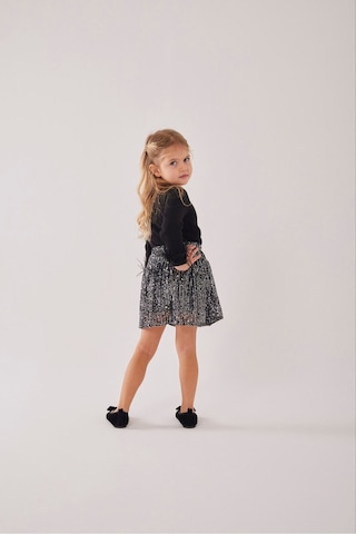 My Kids Wear Kız Çocuk Bayramlık Siyah Payet Etek Takımı 12479 Siyah