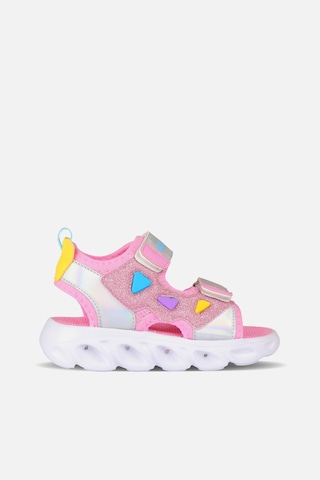Vicco Hilda Işıklı Kız Bebek Pembe Sandalet Pembe