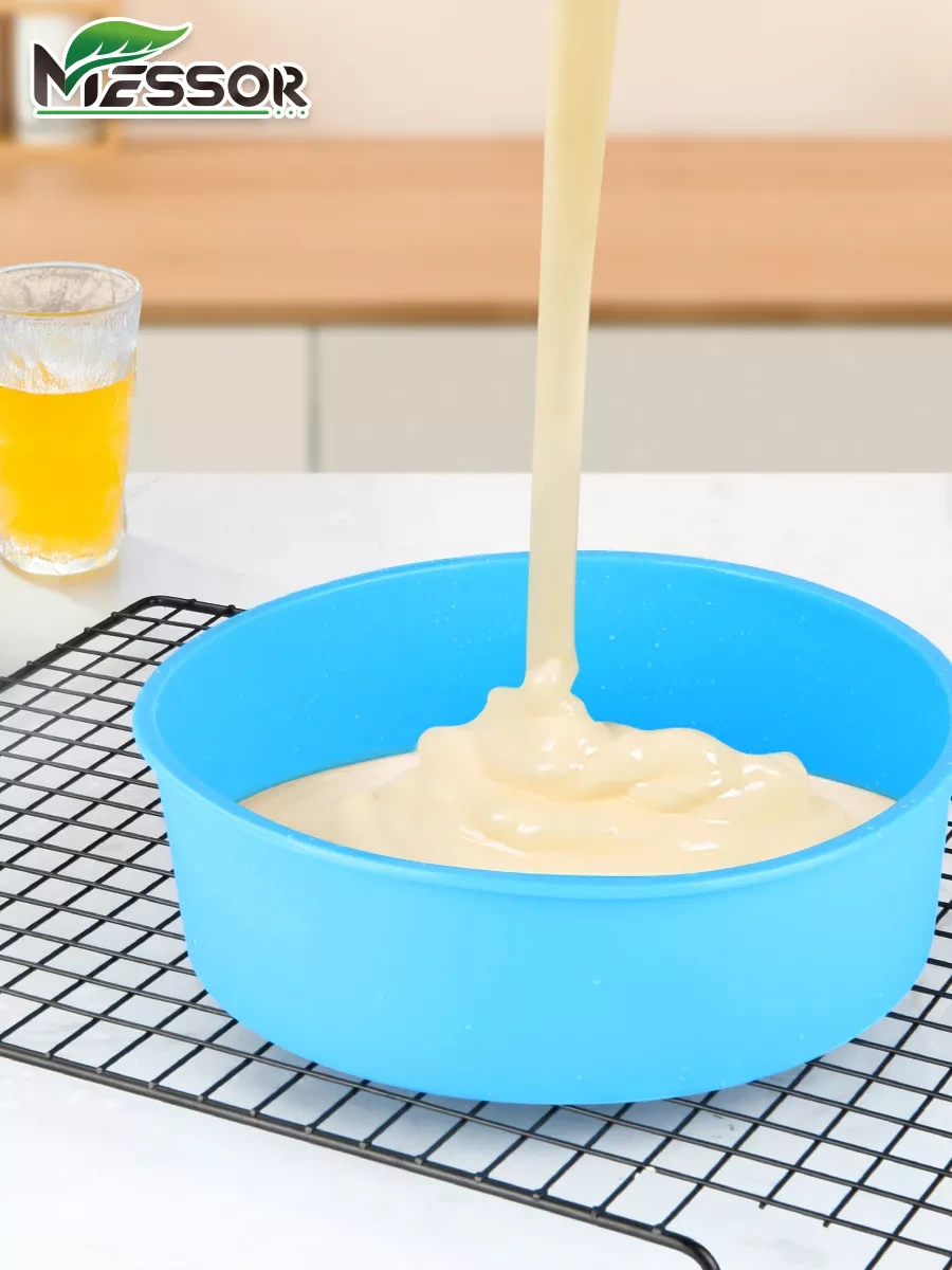 Messor 15, 18, 22 Cm Fırın Ve Pişirme İçin Silikondan Yapılmış Kalıp Seti 140174969 Açık Mavi