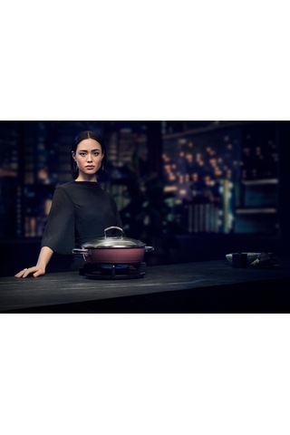 WMF Fusiontec Pilav Tenceresi 24 cm Pembe Kuartz