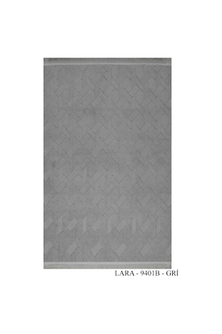 My Evilla Modern Dekoratif Lara Gri Dokuma Halı 9401b