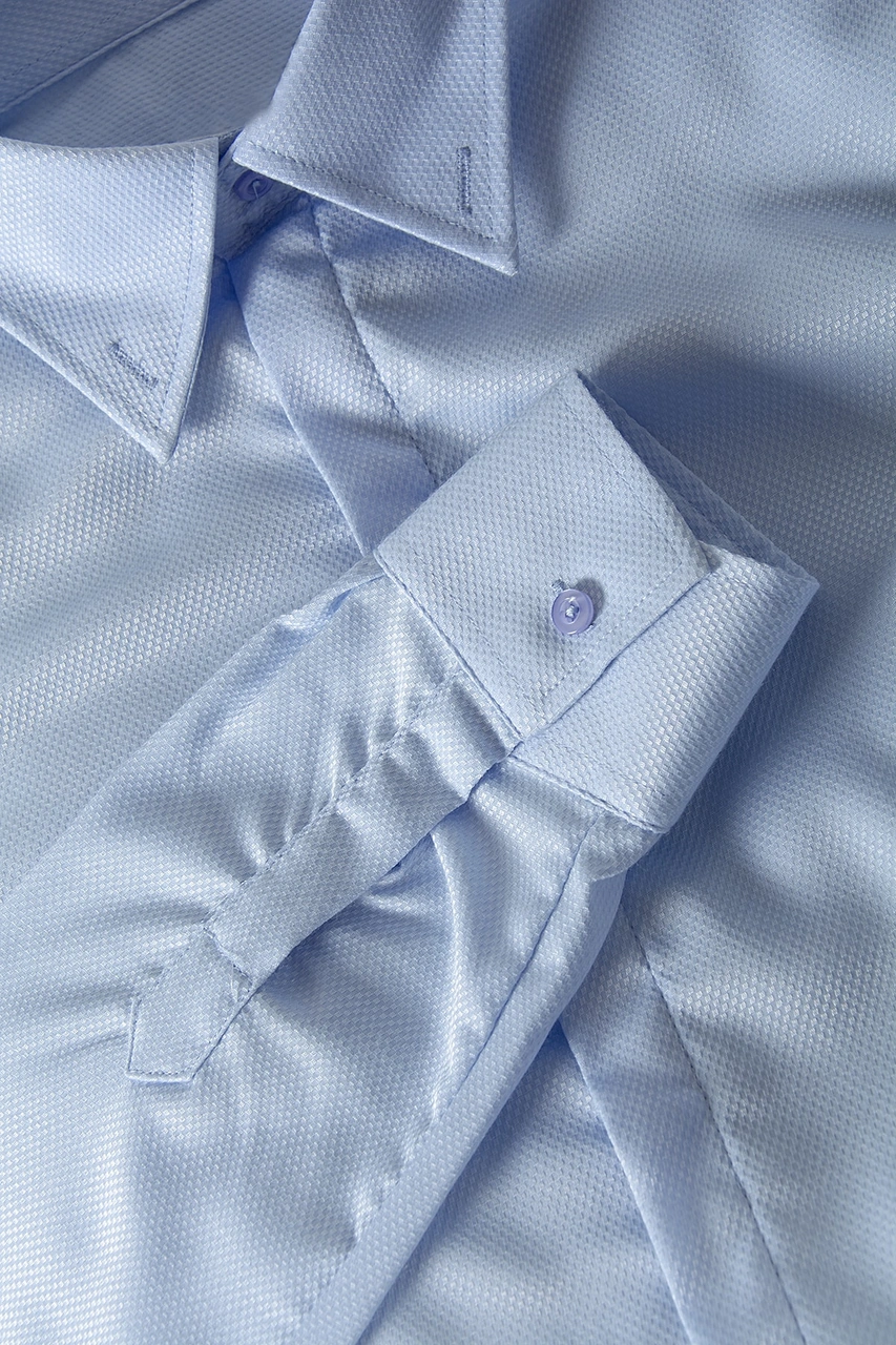 Veaven Erkek Slim Fit Klasik Gömlek Vavn9y-4300424-01 Mavi Mavi