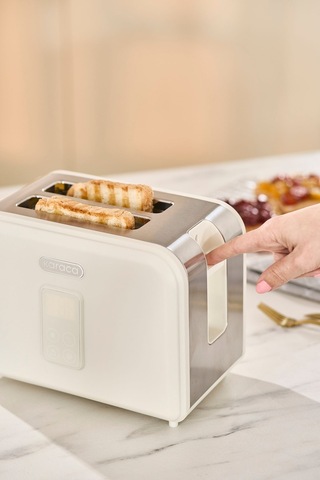 Karaca Multicrust Retro Ekmek Kızartma Makinesi Cream