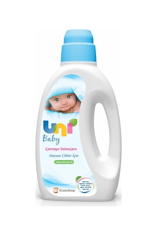 Uni Baby Hipoalerjenik Çamaşır Deterjanı + Çamaşır Yumuşatıcı 1500 ML