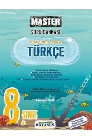 Okyanus Yayın 8.Sınıf Master Türkçe Soru Bankası Okyanus Yayın 8.Sınıf Master Türkçe Soru Bankası