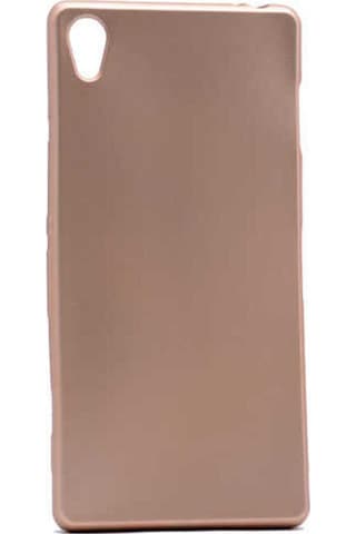 Sony Xperia Z2 Kılıf Zore Premier Silikon Kapak Gold