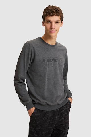 U.S. Polo Assn. Erkek Antrasit Melanj Pijama Takımı 50333262-vr081