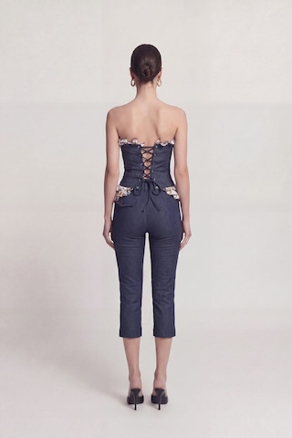 Holly Lolly Jean Görünümlü Venus Capri Pantolon Lacivert