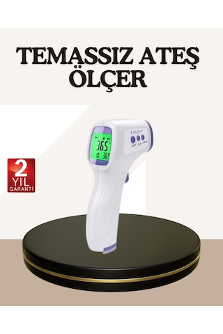 Hnrlıshp Kızılötesi Alından Temassız Ateş Ölçer Akıllı Sesli Uyarı