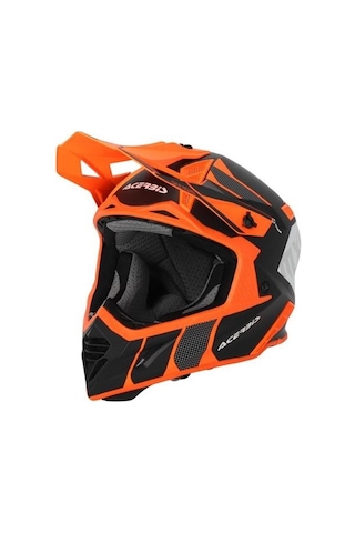 Acerbis X-Track 22-06 Motosiklet Kaskı Siyah - Turuncu