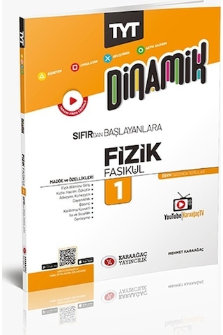Karaağaç Yayınları TYT AYT Fizik Fasikülleri Dinamik Serisi 10 Ki
