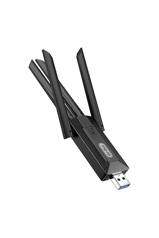 Go-des Gd-wps017 Wi-fi Usb Adaptörü 1200m Siyah