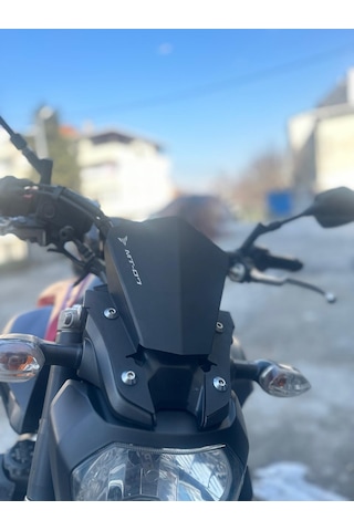 Yamaha Mt-07 Ön Cam 07 Yazısı İşareti Sticker Etiket Modeli
