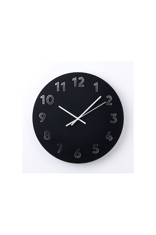 Ikea Tunnıs Duvar Saati 30 Cm Siyah