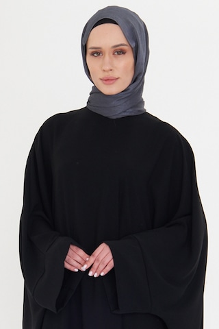 Hürrem Bone Antrasit Düz Klasik Şal Turlu Polyester Lüx Janjan 202126 25 Antrasit