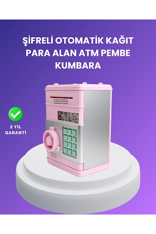 Çocuklar İçin Eğitici Elektronik Şifreli Kumbara