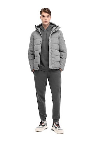 Kinetix Ml Downey Coat 5pr Antrasıt Melanj Erkek Kısa Kaban 000000000102031348 Gri