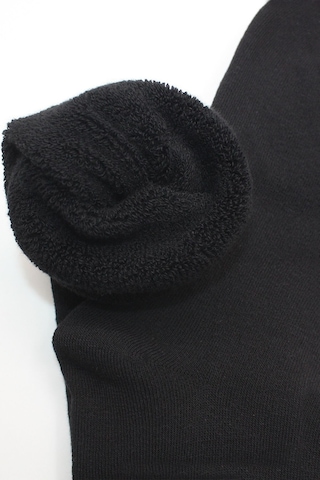 Erkek Pamuklu Diz Altı Termal Kışlık Havlu Kalın Siyah Renk Çorap 4'lü Paket Siyah