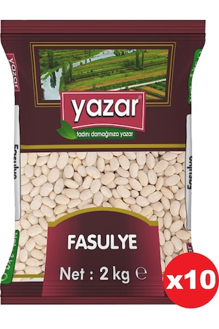 Yazar Kuru Fasulye 10 x 2 KG