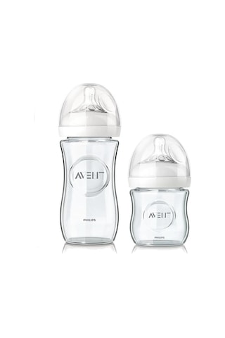 Philips Avent Natural Cam Biberon Seti 2'Li (240 ML + 120 ML)