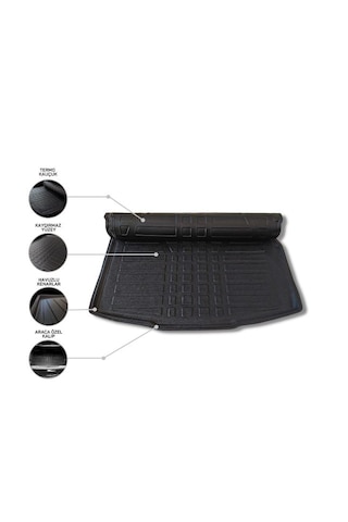 Wöller Ultraflex Toyota Corolla  2013 2018 Arası Uyumlu 3D Bagaj Havuzu