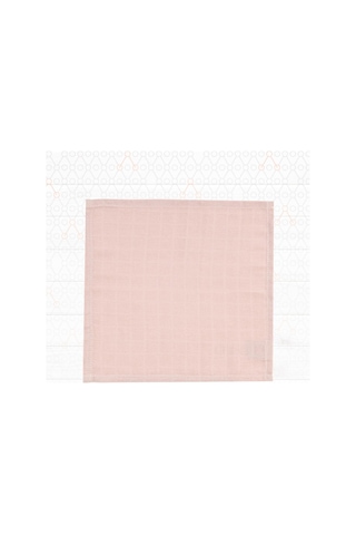 Gezenbebe Hero 3'lü Müslin Ağız Ve Omuz Bezi Seti 30x30 Pembe