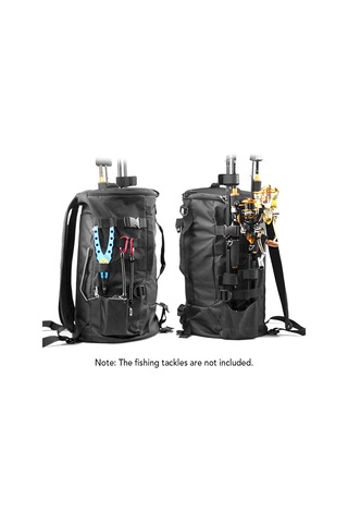 Çok Fonksiyonlu Büyük Kapasiteli Balıkçılık Sırt Çantası Yeşil Ordu