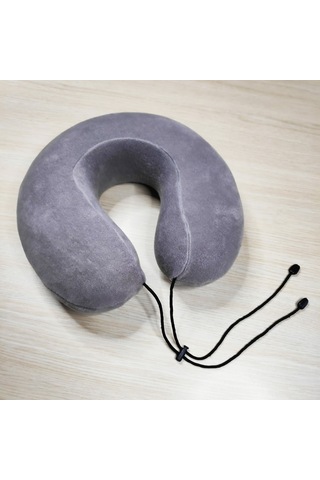 Visco Li Yastık Ortopedik Seyahat Boyun Yastığı Klipli N11.312