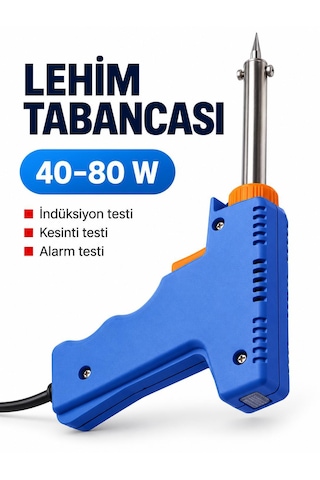 Profesyonel Lehim Tabancası 40-80w Elektirkli Havya Tabancası Lehimleme Tabancası