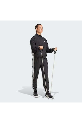 Adidas Train Essentials 3-stripes Kadın Eşofman Üstü Jd6539 Siyah