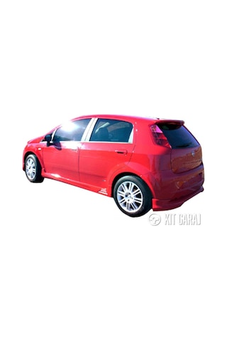 Kit Garaj Fiat Punto Kulaklı Marşpiyel Çift Plastik Boyasız
