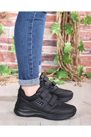 M.p. 242-1307 Zn 36-40 Siyah Sneaker Ayakkabı-siyah Siyah
