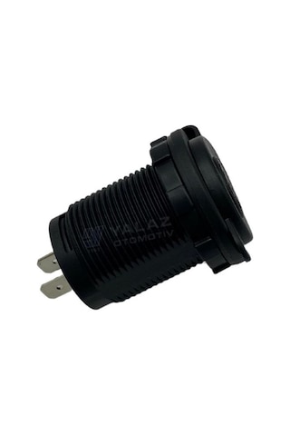 Eng 12v-24v Telefon Şarj Cihazı Usb Kapaklı Marin Led Işık