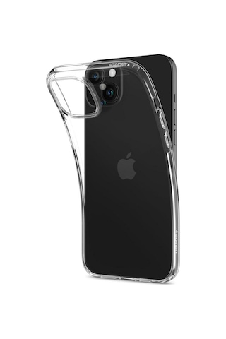 Spigen Apple Uyumlu iPhone 15 Plus Kılıf Liquid Crystal Tam Koruma Crystal Clear - ACS06647