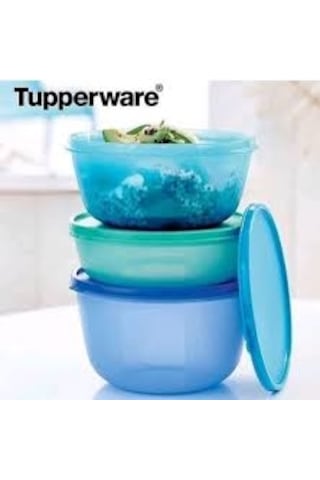 Tupperware Mucize Şekerler Mavi 3 Lü