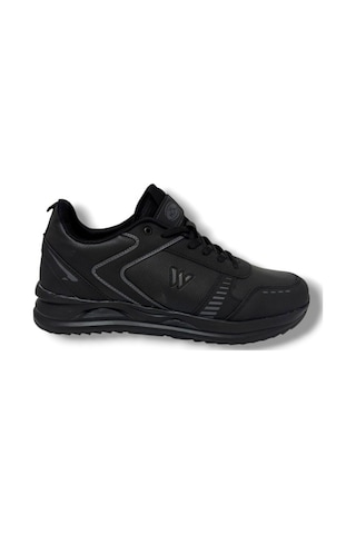 Magg Point 5310-26 Deri Trend Erkek Sneaker Siyah Füme 45-47 Siyah