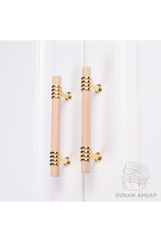 Ahşap Kulp Lüks Country Mutfak Mobilya Dolap Çekmece Kulbu 224 MM