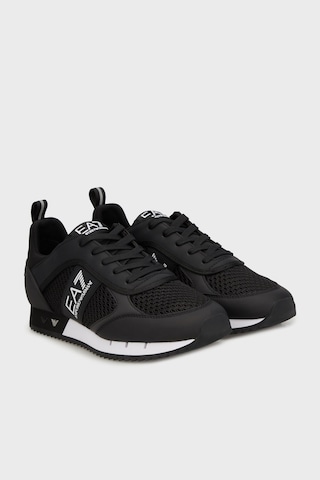 Ea7 Unisex Ayakkabı X000334 Af18610 Mc001 Siyah-beyaz Siyah-beyaz