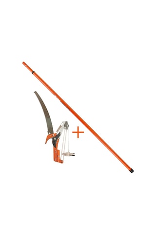 Meşem Yüksek Dal Budama Makası Testereli +  Saplı