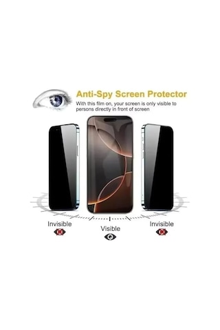İphone 17 / İphone 17 Pro/iphone 17 Pro Max/iphone 17 Air İçin Nano Cam Ekran Koruyucu - Nano Privacy Glass, Hd, Parmak İzi Bırakmaz Iphone 17