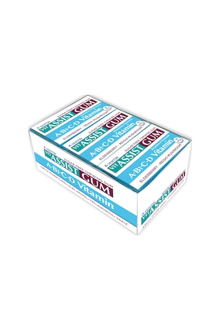 Vit-Assist Gum A,B1,C ve D Vitaminli Sakız