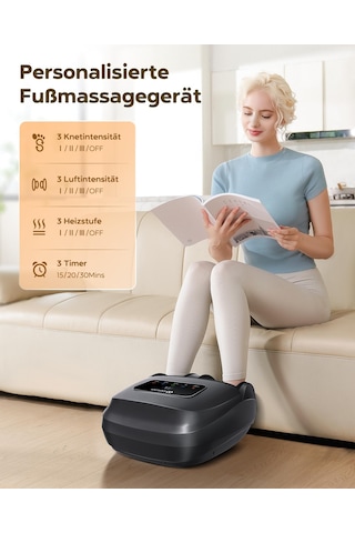 Easezen Ayak Masajı, Ayak Masajı Uzaktan Kumandası Ve Lcd, Boyuta Kadar. 48
