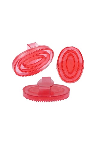 Elmpaly Siyah At Taranır Masajlı Dayanıklı Plastik Fırça