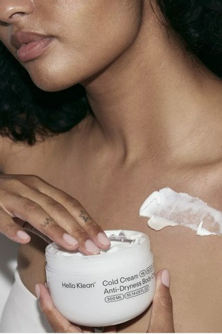 Hello Klean Cold Cream Kuruluk Karşıtı Vücut Kremi 300ml, Derinlemesine Nemlendirici